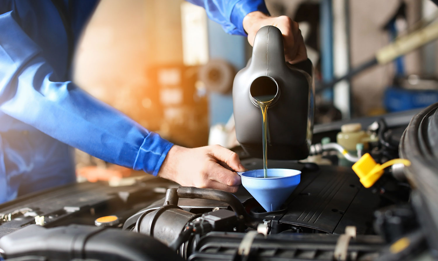Oil change service
